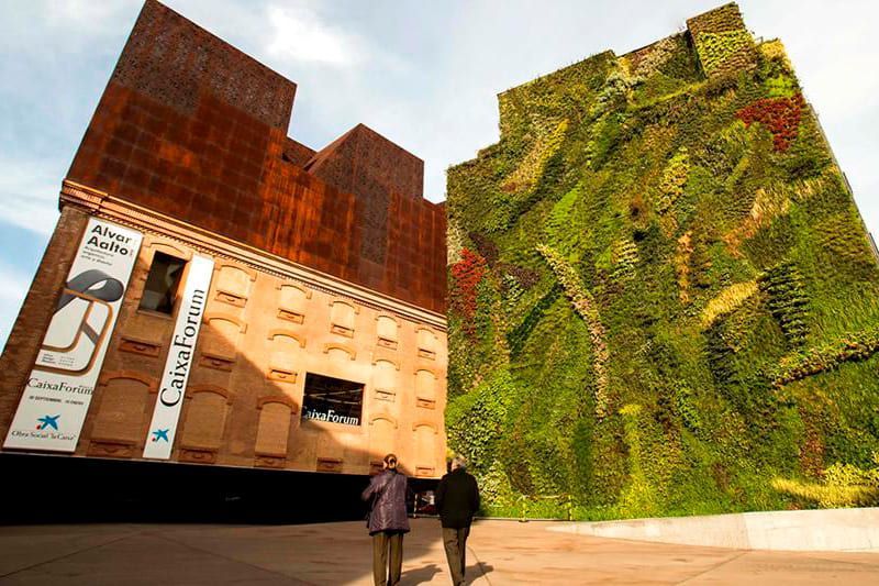 Caixa Forum Madrid in the Literary Quarter