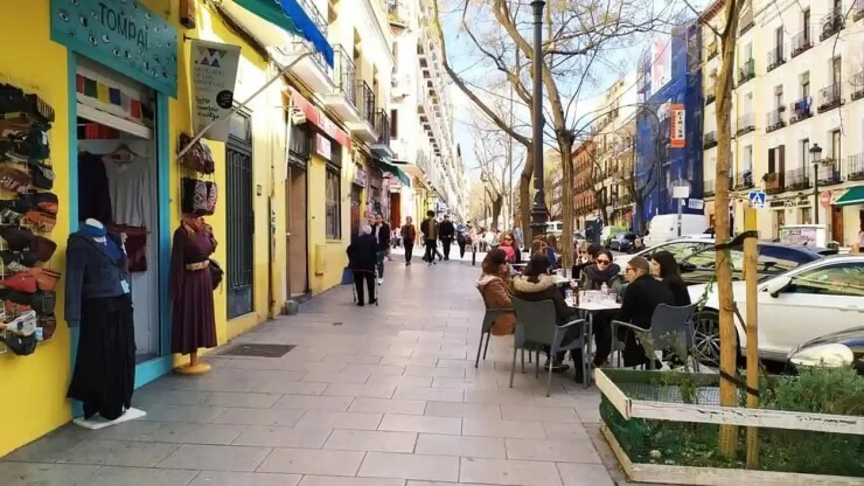 calle argumosa lavapies madrid La Calle Argumosa en el Barrio de Lavapies